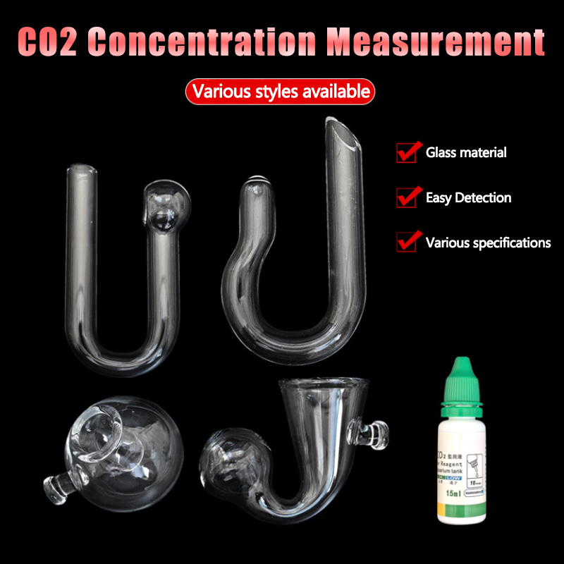 Planted Aquarium Ph - 디퓨즈 글래스 CO2 드롭 체커 수족관
