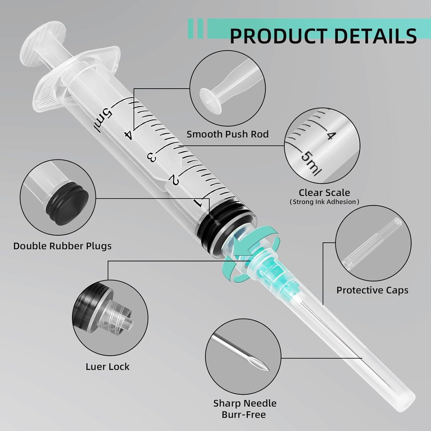 5ml 루어락 주사기, 애완동물 및 농장 동물, 산업용 - Aquarium Plant 리뷰 및 가격