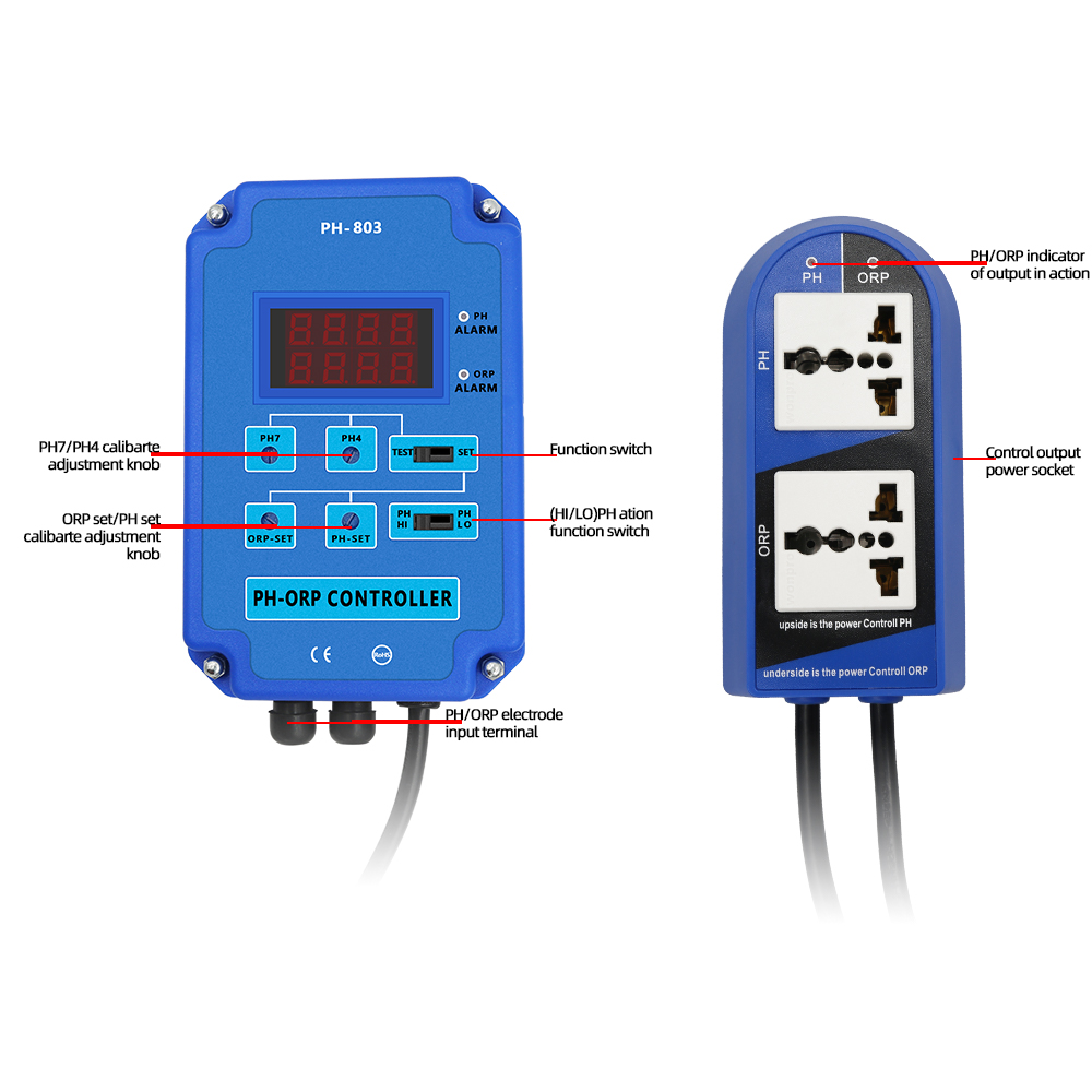 PH-803 디지털 2 및 1 PH ORP 레독스 컨트 - Planted Aquarium Ph 리뷰 및 가격