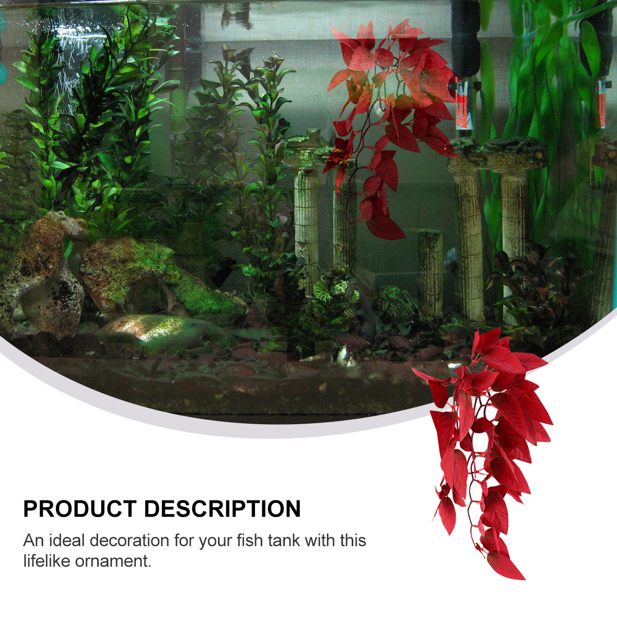 실물과 같은 시뮬레이션 수초 수족관 장식품 안전한 어항 - Aquarium Planted Set Up 리뷰 및 가격